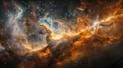 Stunning Deep Space Photo of a Nebula Floating: Capturing the Majestic Beauty of the Cosmos and...