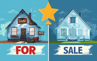 Abandoned house sale. From fixer upper to dream home for sale