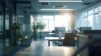 Interior of a modern office : Generative AI