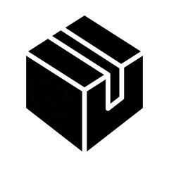 Environmental packaging Glyph Icon Design
