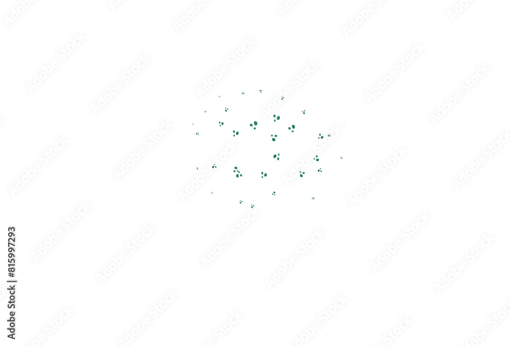 Poster light green vector pattern with lamp shapes.
