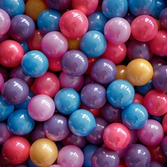 Balls come in a variety of different colors.