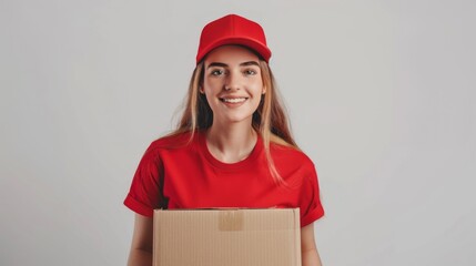 The Cheerful Delivery Girl