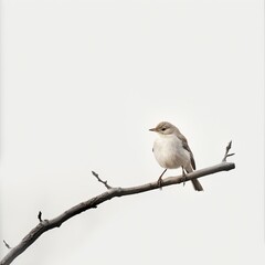 Fototapeta premium a small bird perched on a branch of a tree