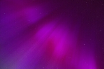 Auroa in sky 