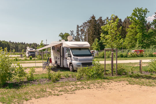 Wohnmobil Stellplatz in Langlau am Brombachsee

