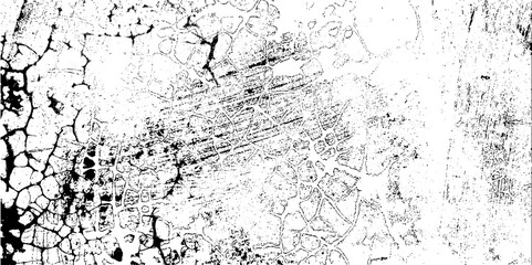 Scratch Grunge Urban Background. Texture Vector. Dust Overlay Distress Grain. Grunge Black and White Distress Texture .Wall Background .Vector Illustration
