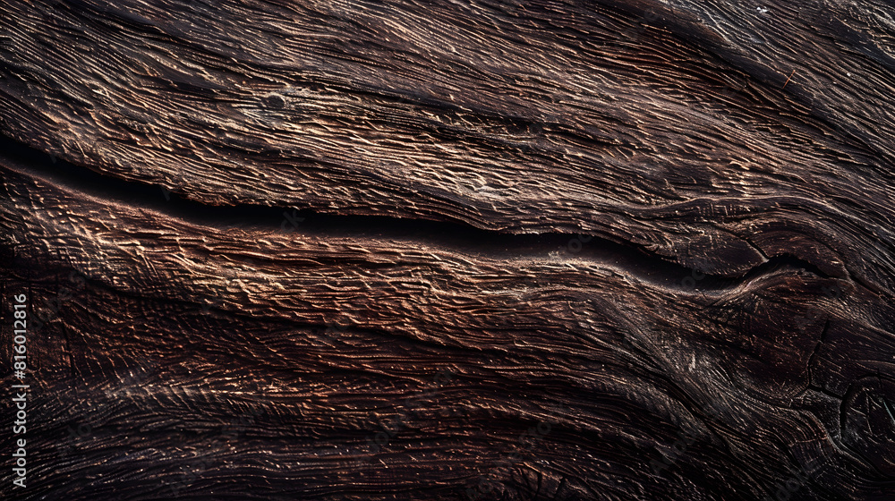 Poster Old wood texturepattern and background : Generative AI