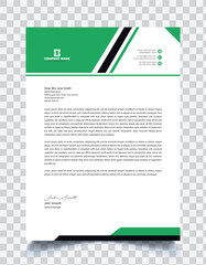 Vector of modern corporate and business letterhead template design