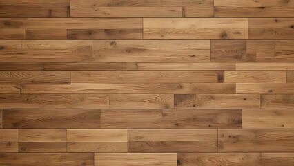 Closeup of a wooden floor texture background surface with copy space.