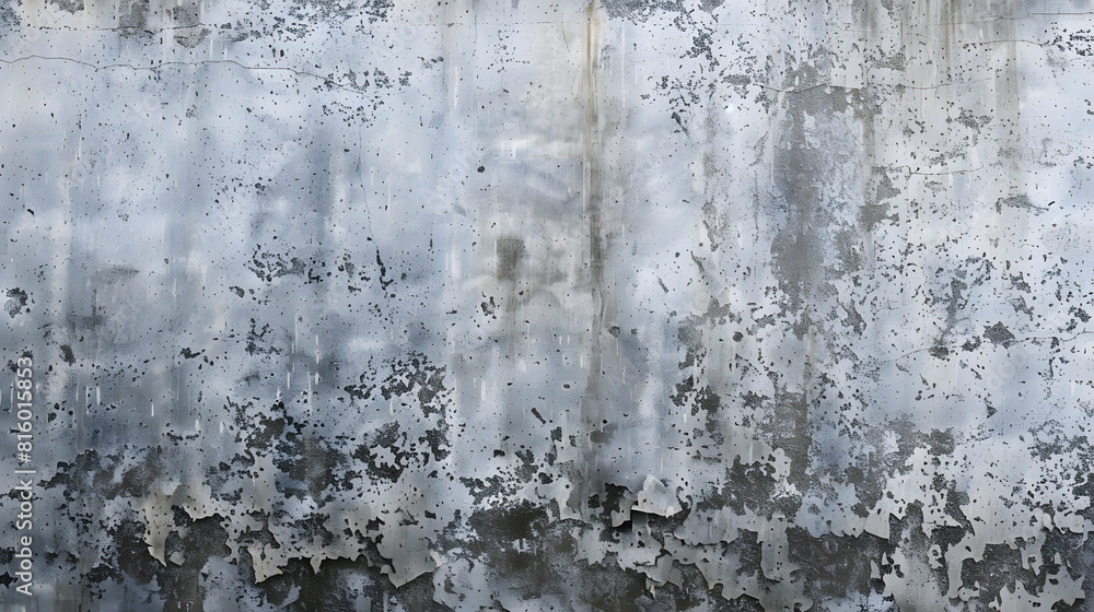 Poster old wall panorama texture cement dirty gray with black background abstract grey and silver color des