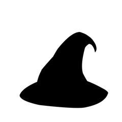 Witch Hat Silhouette