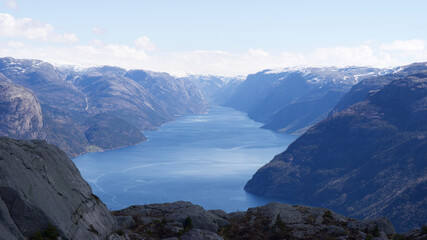 view from the mountain