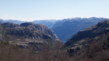 mountains in the mountains