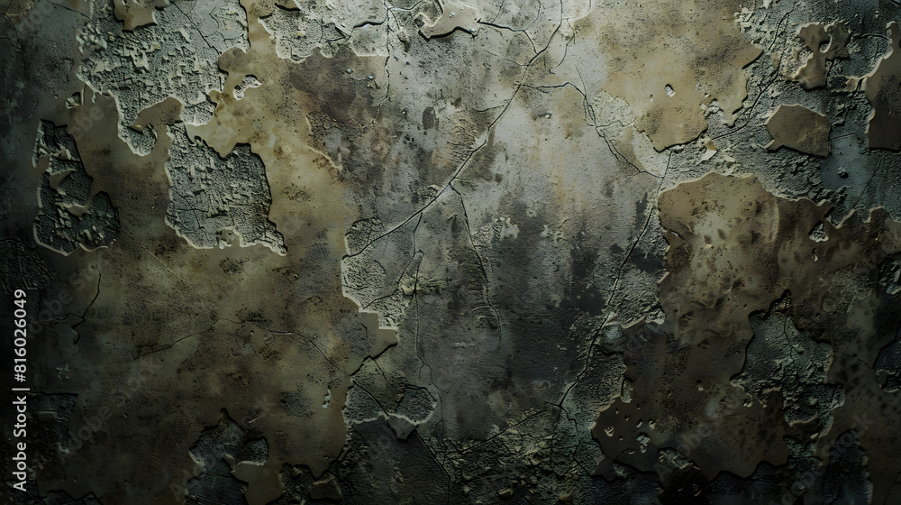 Poster stone grunge texture for background a dirty not perfect old wall with cracks and peeling paint : gen