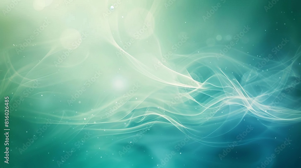 Poster soft gradient background abstract blurred design blue green motion smooth texture