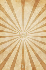 sunburst poster background beige