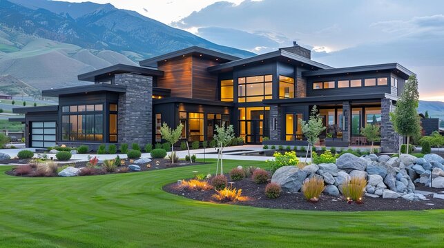 utah home exterior beautiful modern architecture design
