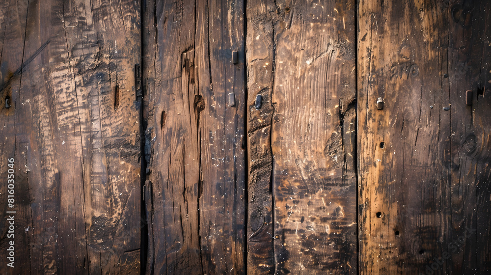 Poster old wood texturepattern and background : generative ai
