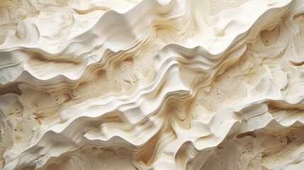 Macro photography of organic texture of sand, background with closed up detailed natural desert dune structure, AI generated image