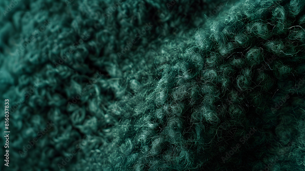Aufkleber coarse dark green woolen fabric sheep with long durable coarsefiber wool especially suited to your d