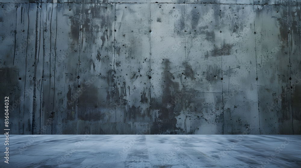 Aufkleber cement wall texture backdrop for background : generative ai