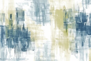 Obraz premium Hand-drawn checkered background. Watercolor seamless texture. Blue and white geometric pattern. Beautiful simple AI generated image in 4K, unique.