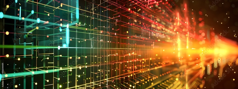Poster frequency allocation visualized a creative d rendering of radio communication bands