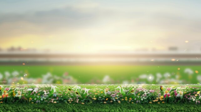 preakness stakes background concept with copy space