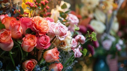 Attractive floral arrangements