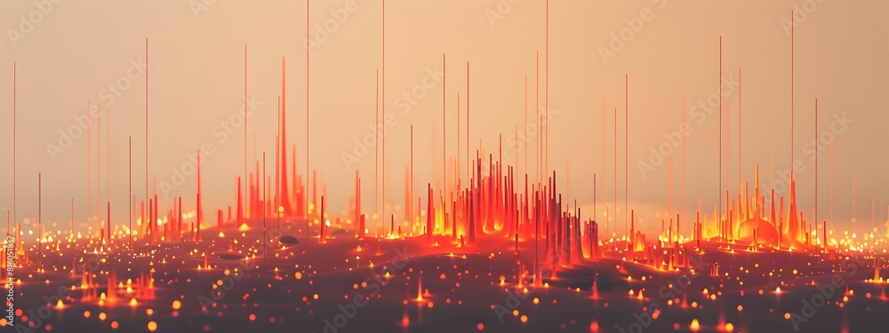 Poster visualizing political event frequency in a region a comprehensive d