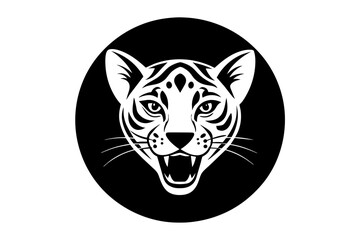 tiger Silhouette vector art illustartion