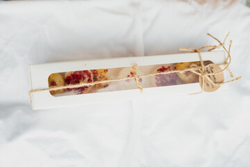 Sweet Berry Delight A box of cookies adorned with fresh