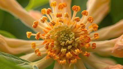 Close up of a Buttonwood Blossom