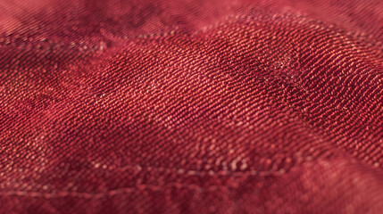 blank cherry jeans leather label isolated on white : Generative AI