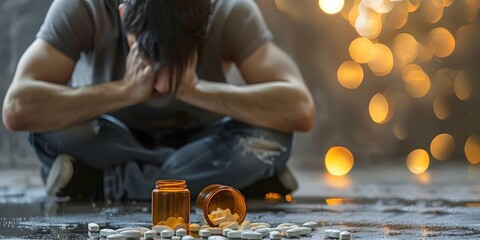 Powerful imagery advocating against drug use to promote prevention in communities. Concept Drug Prevention, Community Advocacy, Powerful Imagery, Educational Campaigns, Anti-Drug Messaging