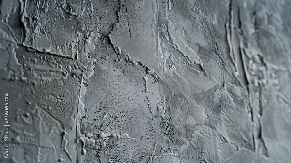 Aufkleber gray stucco wall building as texture background : generative ai