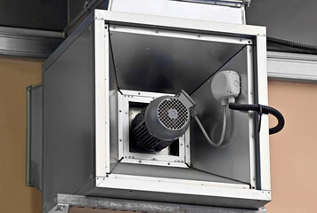 Industrial air ventilation system