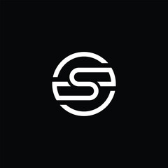 CSC letter monogram logo design vector