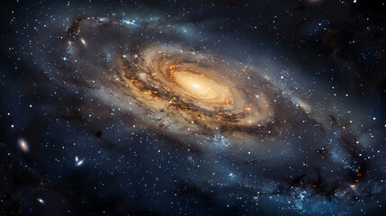 Hyper-Realistic Beauty Impressive Galaxy Nebula Captured in Stunning Detail and Splendor