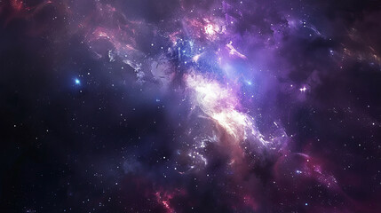 Hyper-Realistic Beauty Impressive Galaxy Nebula Captured in Stunning Detail and Splendor