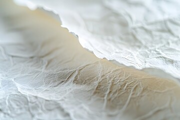 Obraz premium A close up of a white piece of paper