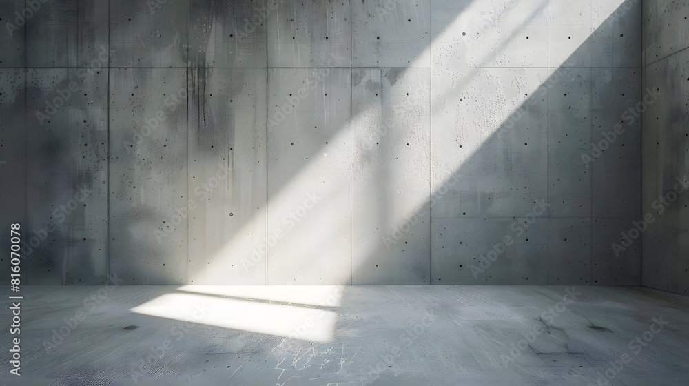Poster empty studio background concrete texture : generative ai