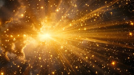 Close up of starry night sky