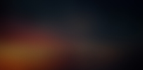 black orange grey bokeh , a normal simple grainy noise grungy empty space or spray texture , a rough abstract retro vibe shine bright light and glow background template color gradient