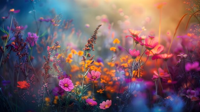 Finding Equanimity A Glimpse into the Beauty of Wildflowers in Every Moment