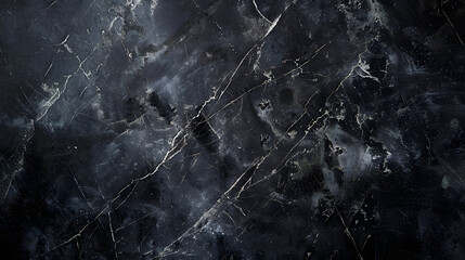 Dark black grey grunge Old marble wall cement abstract textured for background Empty rough grey...
