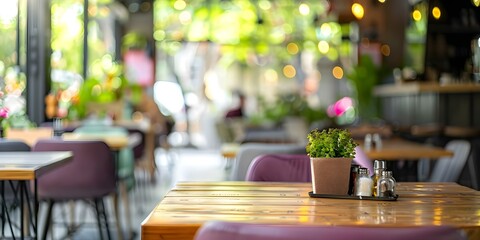 Empty restaurant sign or menu board in a cafe or eatery. Concept Restaurant Sign, Menu Board, Cafe Interior, Empty Eatery, Business Decor