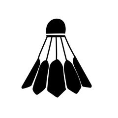 Shuttlecock icon symbol vector