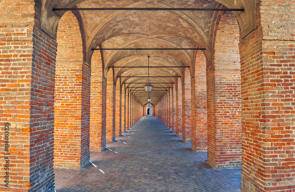 Wall mural Sabbioneta, the ideal city of the Gonzagas